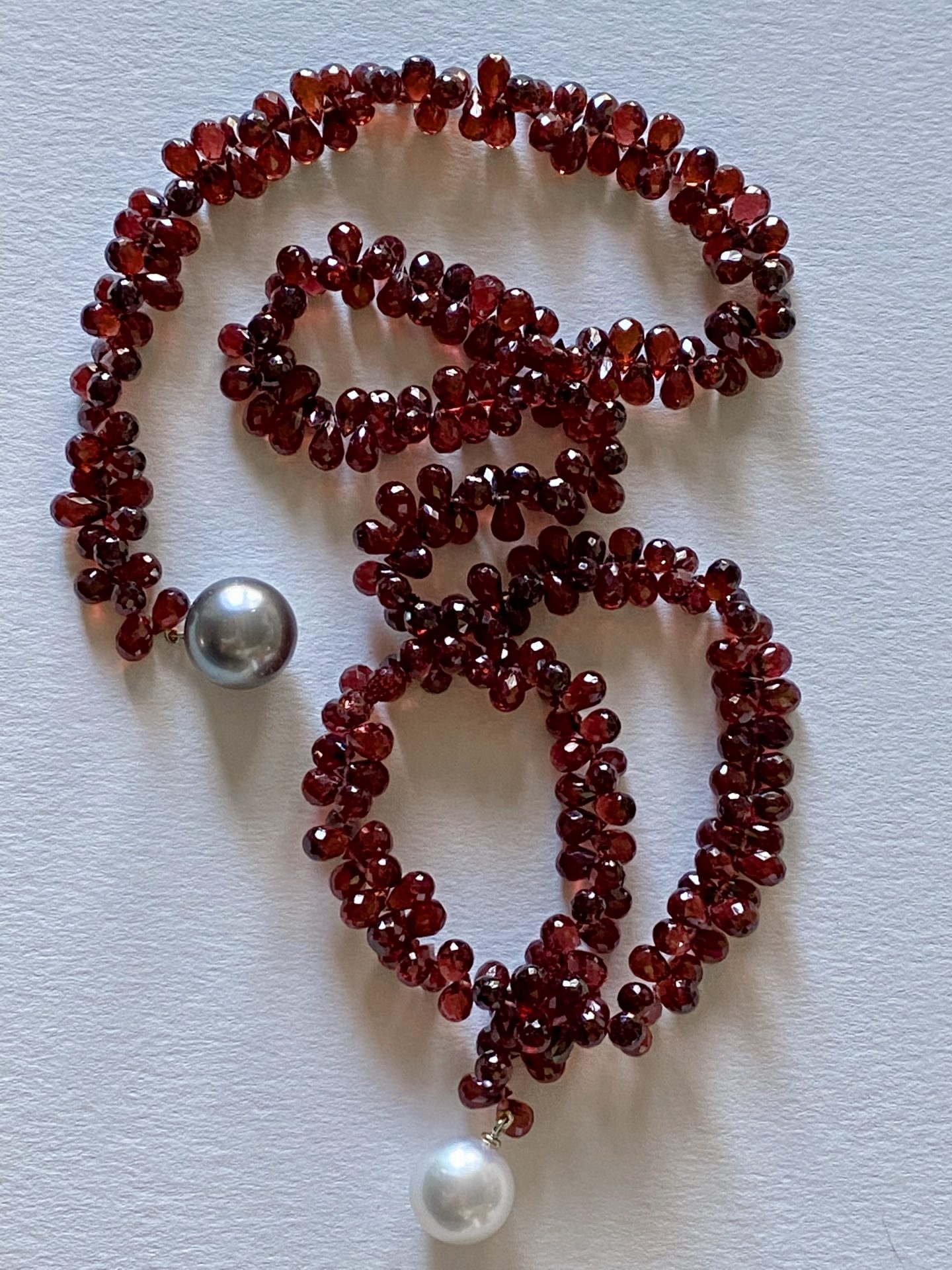 Garnet lariat