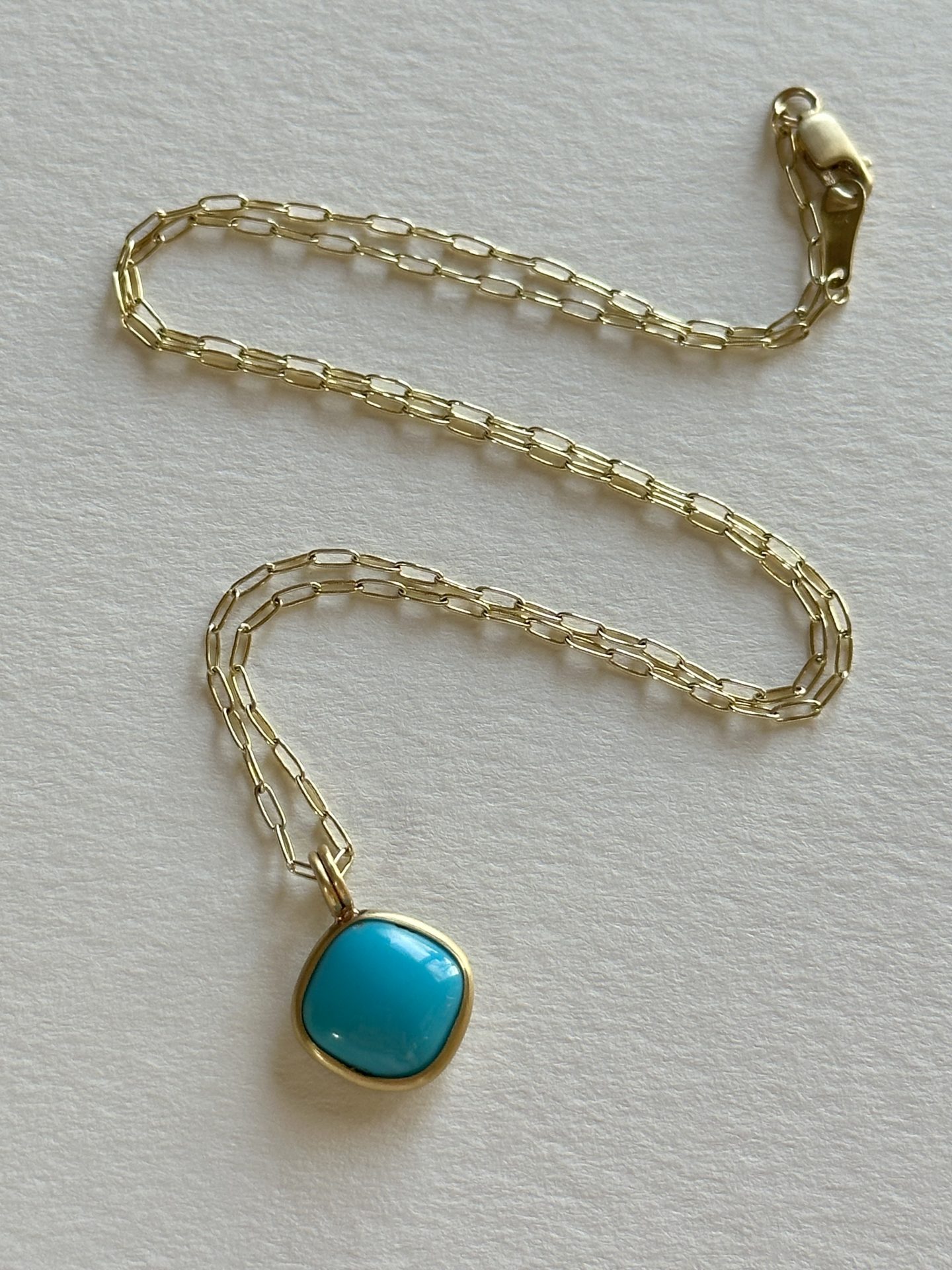 Turquoise “chiclet”